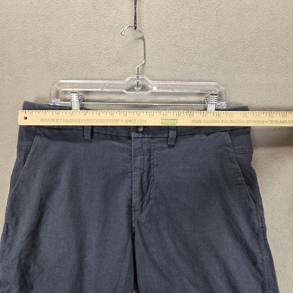 Lululemon Shorts Mens 36 Gray Commission Chino Canvas Casual Stretch - Picture 2 of 8